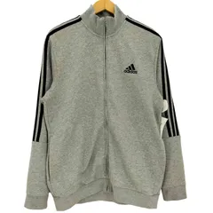 アディダス adidas AEROREADY エッセンシャルズ レギュラーフィット 3ストライプス トラックスーツ メンズ  2XLのサムネイル