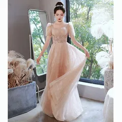 パーティードレス ロングドレス お誕生日 披露宴 卒業式 お呼ばれ ブライズメイド ドレス 花嫁 ドレス 演奏会 結婚式 フォーマル 二次会 ワ