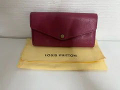 中古美品正規品　LOUIS VUITTON ルイヴィトン モノグラム アンプラント ポルトフォイユ サラ 二つ折り長財布