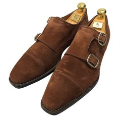 美品】TLB Mallorca ポロブラウンスエード シングルモンクUK8.5 - メルカリ