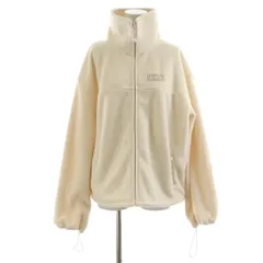 Chico チコ 25AW 胸ロゴフリーストップス ジップアップジャケット F 白 ホワイト /RR