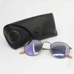 RayBan レイバン ROUND METAL ラウンドメタル RB3447 167/4K サングラス　※中古