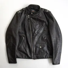 【美品】SCHOTT【603US/7316/ワンスター ダブルライダースジャケット】40 USA製 ブラック ショット 26010258