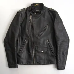 【美品】SCHOTT【603US/ワンスター ダブル ライダース ジャケット】36 USA製 ブラック ショット 26010238