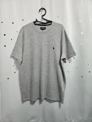 ポロ ラルフローレン グレー ワッフル 半袖T L