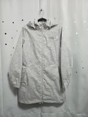 THE NORTH FACE ザノースフェイス レディース ロング ウィンドブレーカー 白 M