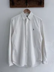 Polo ポロ ラルフローレン 新モデル 白 Oxford（オックスフォード) シャツ