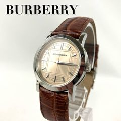 美品❗️稼働中❗️☺︎BURBERRY/バーバリーノバチェッククォーツ