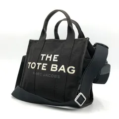 マークジェイコブス THE TOTE BAG ミニ 2WAY ショルダー 黒 キャンバス