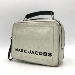 マークジェイコブス ハンドバッグ THE BOX シルバー