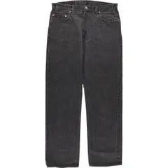 古着 90年代 リーバイス Levi's 505-0260 ブラックデニム テーパードデニムパンツ USA製 メンズw34相当 ヴィンテージ/evb033111