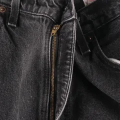 古着 90年代 リーバイス Levi's 505-0260 ブラックデニム テーパードデニムパンツ USA製 メンズw35相当 ヴィンテージ/evb033123