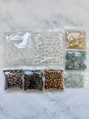 ハンドメイド　アクリルパーツ　カラフルパーツ　パーツ　ビーズ　アクセサリーパーツ　手芸資材　クラフト素材　ネックレス　ピアス　詰め合わせセット