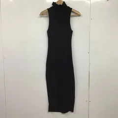 ZARA ザラ ワンピース ロングスカート ノースリーブ タートルネック リブ