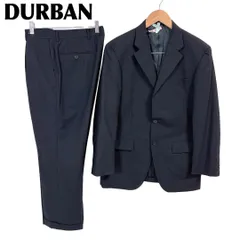【美品】DURBAN イセタンメンズ スーツセットアップ ISETAN ブラック