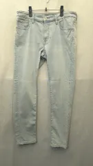 209 UNIQLO ユニクロ ライトブルー デニム ズボン 34インチ