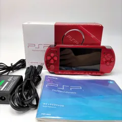 PlayStation Portable PSP-3000 ラディアントレッド 箱あり 極美品 完品