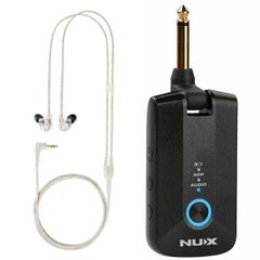《在庫あり 即納可能》 NUX ニューエックス Mighty Plug Pro MP-3 + SHURE SE215-CL-A (クリア) カナル型 高遮音性 イヤホン