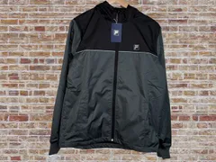 FILA　メンズ　ライトリップ×フリース パーカー