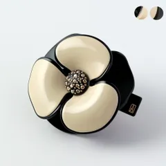アレクサンドル ドゥ パリ ALEXANDRE DE PARIS バレッタ CAMELIA ST HONORE BARRETTE [カメリア] レディース 6cm AA6-12286-02