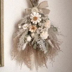 ドライフラワースワッグ2171