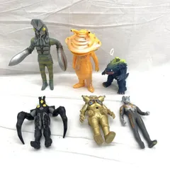 【中古】EC)現状品)ウルトラ怪獣ソフビ 6体セット[91]