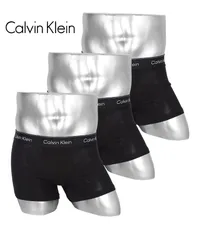 新品 未使用 並行輸入 Calvin Klein カルバンクライン 下着 【3枚セット】ICON COTTON STRETCH メンズ ボクサーパンツ 518882 ブラックWBセット