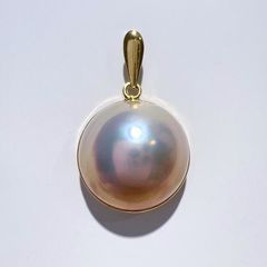 k18 ペンダントトップ マベパール 33.5mm×19.5 - メルカリ