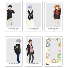 EVANGELION STORE ANNIVERSARY 2023 特典クリアカード 6種セット