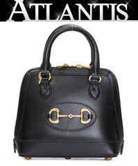 カルティエ Cartier パンテール ハンドバッグ カーフ 黒 G金具 【65465