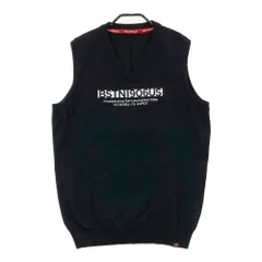 サイズ：5 NEW BALANCE GOLF ニューバランス  Vネックベスト  ブラック系 [240101485852] ゴルフウェア メンズ ストスト