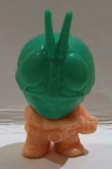 バンダイ マスクドライダー(食玩版) 第1弾 仮面ライダー1号肌色+緑マスク 肌+緑
