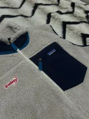 L patagonia レトロ ファイル フリース ベスト / アイボリー