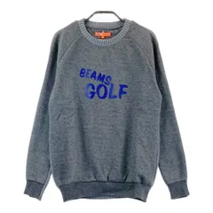サイズ：S BEAMS GOLF ビームスゴルフ  切替 スウェットトレーナー  グレー系 [240101342870] ゴルフウェア メンズ ストスト