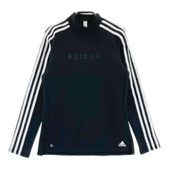 サイズ：M ADIDAS GOLF アディダスゴルフ  長袖ハイネックTシャツ  ブラック系 [240101361107]# ゴルフウェア レディース ストスト