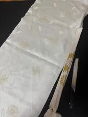 留袖用 正絹 礼装用 帯揚げ 帯締め 末廣 3点セット⑥