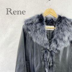 ルネ rene FOXファー襟　ポンチョ René ♥️ FOXファーポンチョ - メルカリ