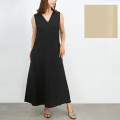 Weekend Max Mara ウィークエンドマックスマーラ EGOISTA エゴイスタ ビスコース リネン キャンバス フレア ドレス ノースリーブワンピース バックファスナー レディース ブランド 無地