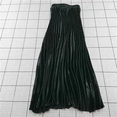 ◇ ⊇ ローウィーバイコーナーズ Lowy by Corners プリーツスカート ブラック系 M レディース E  【1512190006551】