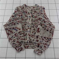 ◇ ⊇ レプシィム LEPSIM ニットカーディガン マルチカラー レディース Fサイズ E  【1512190006933】