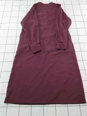 ◇ ⊇ アイテムズ アーバンリサーチワンピース 長袖 ポリエステル ボルドー系 レディース E  【1512190006896】