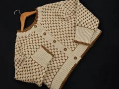 LOWRYS FARM ローリーズファーム 総柄 カーディガン sizeF/ライトベージュ ◇■ レディース