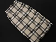 AG by aquagirl エージーバイアクアガール チェック タイト スカート size36/オフホワイト ◇■ レディース