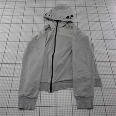 ◇ ⊇ ヨネックス YONEX パーカー グレー系 Lサイズ メンズ E  【1512190014075】