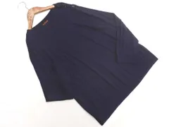 EVEX by KRIZIA エヴェックスバイクリツィア プルオーバー ニット セーター size46/濃紺 ◇■ レディース