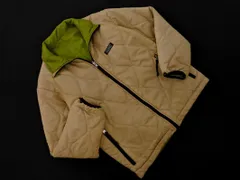 AIGLE エーグル リバーシブル 中綿 ジャケット sizeXS/グレージュ ◇■ メンズ