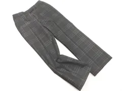 BURBERRY バーバリー チェック パンツ size38/黒 ■■ レディース