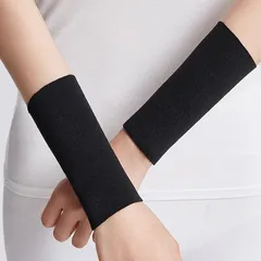 手首サポーター リストバンド 2枚入り 薄手 通気性 レディース メンズ ストレッチ 怪我予防 スポーツ