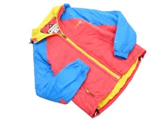 Columbia コロンビア 中綿 フーディー ジャケット sizeL/ピンクｘ青ｘ黄 ◇■ レディース