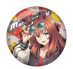 シンボリルドルフ ウマ娘 シンデレラグレイ トレーディング缶バッジ